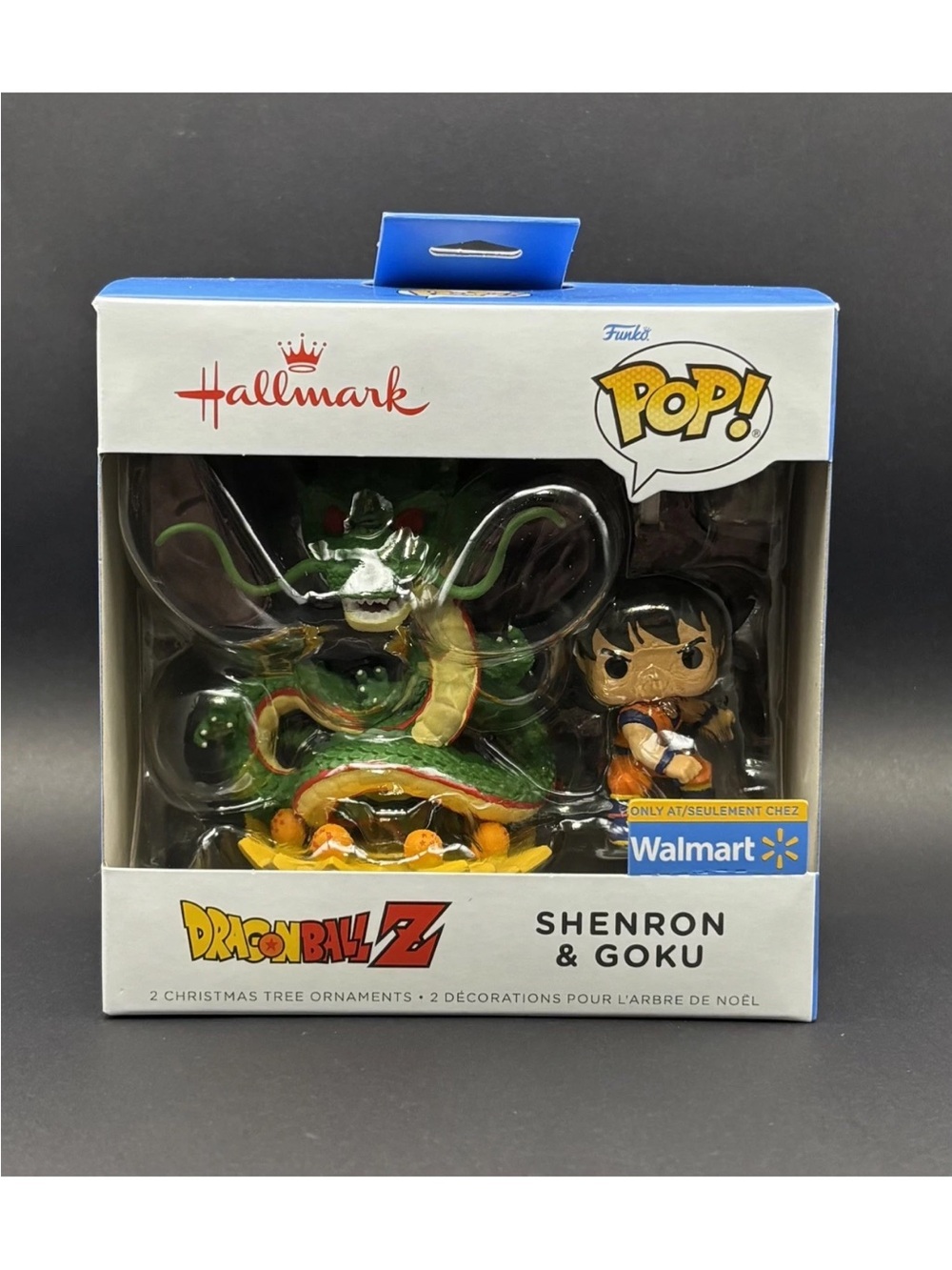 Hallmark Funko Pop! Dragon Ball Z Shenron & Goku Ornament Walmart exclusive